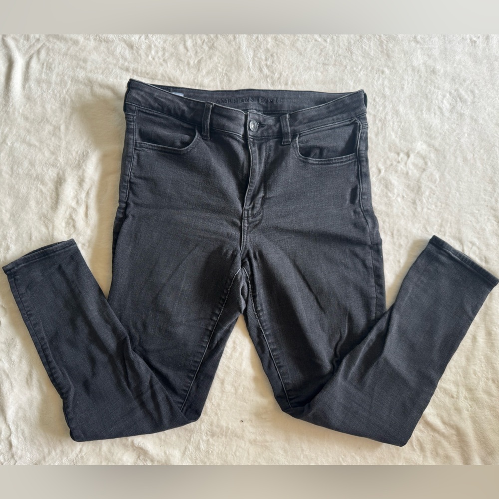 American Eagle Outfitters Dark Gray Denim Jeans
